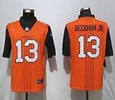 Nike Browns 13 Odell Beckham Jr. Brown City Edition Vapor Untouchable Limited Jersey,baseball caps,new era cap wholesale,wholesale hats
